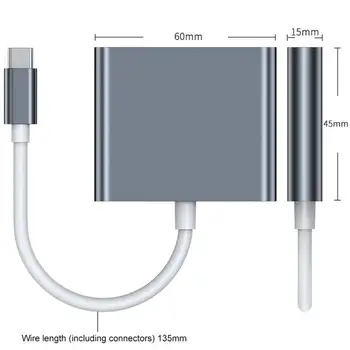 3 В 1 совместимый с Type C По HDMI USB 3.0 Адаптер для зарядки USB-C 3.1 Концентратор Для Air Huawei Mate10 Samsung S8 Plus