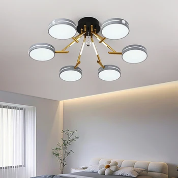 Современный светодиодный потолочный светильник для гостиной, потолочная люстра для спальни, потолочная люстра для кухни, потолочная люстра для внутреннего освещения отеля, потолочный светильник