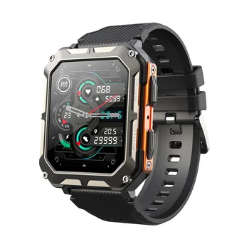 2023 Новые Смарт-часы C20Pro Мужские Спортивные IP68 Водонепроницаемые Bluetooth-вызов 123 Спортивных Режима 1,83-дюймовый HD-экран Smartwatch для Xiaomi