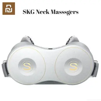Youpin SKG Neck Masssger Умные Электрические Перезаряжаемые устройства для массажа шеи H7, Горячий компресс, Магнитный импульс, облегчающий боль в шейке матки