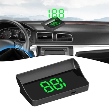 Новый HUD GPS Головной дисплей Спидометр Одометр Автомобильная цифровая скорость миль/ч Универсальные сменные Аксессуары для головного дисплея