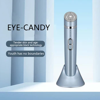Eye Messager RF Radio Электропорация Beauty Pen Частота EMS LED Face Lifitng Омоложение Кожи Средство Для Удаления Морщин