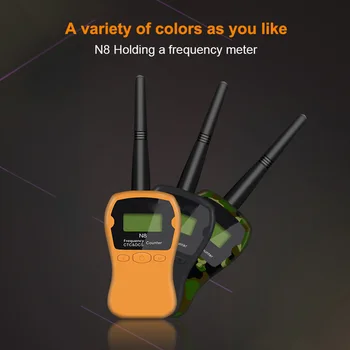 N8 Ручной Частотомер Счетчик Частотный Тестер Анализирующее устройство N8 Домофон Цифровой Аналоговый тон