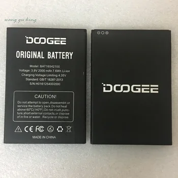 Для Doogee X9 MINI Battery 5,0 дюймов BAT16542100 Bateria Batterij Аккумулятор 2000 мАч