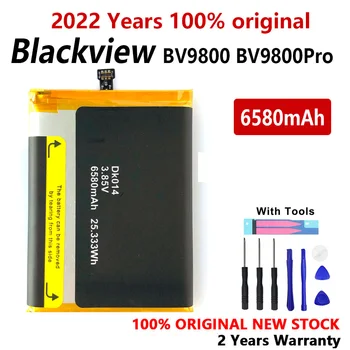 100% Оригинальный 6580 мАч BV 9800 Сменный аккумулятор Для Blackview Bv9800 PRO Высококачественные аккумуляторы Bateria С подарочными инструментами