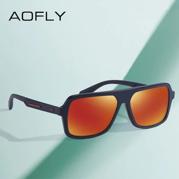 AOFLY Модные Поляризованные Солнцезащитные очки Для Мужчин 2023, роскошные Брендовые Дизайнерские Винтажные солнцезащитные очки для Вождения, мужские Очки с тенью UV400