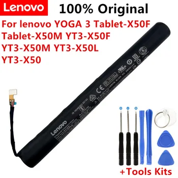 Оригинальный аккумулятор LENOVO L15D3K32 для планшета Lenovo YOGA Tab 3 10.1-X50F Tablet-X50M YT3-X50F YT3-X50M YT3-X50L YT3-X50 8400 мАч