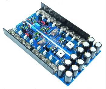 T450 hifi, позолоченная плата транзисторного усилителя мощности, регулируемый чистый класс A с выпрямительной схемой