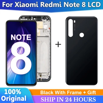 Качественный дисплей AAA с рамкой для Xiaomi Redmi Note 8 ЖК-дисплей Экран Для Redmi Note8 ЖК-дисплей Экран 6,3 дюймов