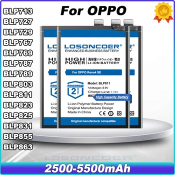 5500 мАч Для OPPO V3 V13 V11 5G X3 X3PRO Realme X Lite A5 2020/A9 2020 Аккумулятор FindX 2x2 Pro Reno4 Reno 4 Pro