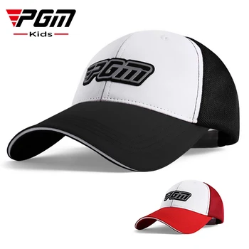 PGM детская уличная кепка для гольфа с защитой от ультрафиолета, Солнцезащитная спортивная кепка, Регулируемые кепки для гольфа с защитой от пота, дышащие шляпы с солнцезащитным козырьком