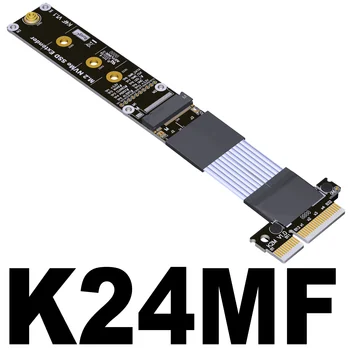 Удлинительный кабель PCIe 4x M.2 NVMe SSD адаптер поддерживает полную скорость 3.0 4.0 x4