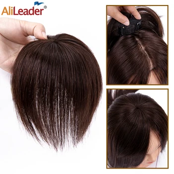 Alileader Новые Синтетические Заколки для волос Поверх наращенных волос Для женщин С редеющими волосами, Короткие женские заколки для волос, краска