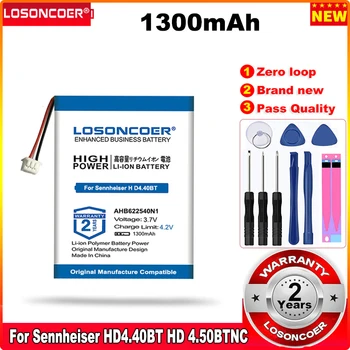 LOSONCOER 1300 мАч AHB622540N1 AHB622540N01 AHB622540PCT-02 Аккумулятор Беспроводная Гарнитура для Sennheiser Momentum 2.0 Аккумулятор
