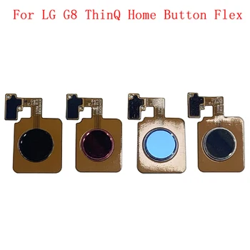 Кнопка Home Датчик отпечатков пальцев, гибкий кабель, лента для LG G8 ThinQ, гибкий сенсорный датчик, запасные части