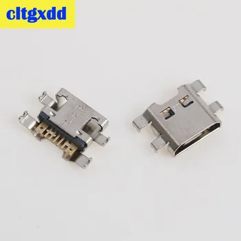 cltgxdd 2-10 шт. Микро мини USB док-станция для зарядки Порты и Разъемы Разъем Для LG K10 K420 K428 k10 2017x400 K121 M250 Порт передачи данных 7 Pin