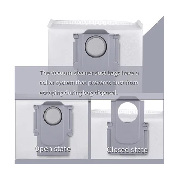 Для S8 Pro Ultra/S8 +/S8 Комплект запчастей для пылесоса Док-станция Самоочищающийся Ролик Боковая щетка Швабра Тряпки Фильтры Мешки для пыли