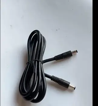 16AWG Чистый медный кабель питания постоянного тока 5,5 *2,5 мм-2,1 от мужчины к мужчине Внутренний диаметр кабеля-адаптера 2,1-2,5 с двойным разъемом