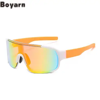 Boyarn Новые Велосипедные Солнцезащитные очки С Цветным Покрытием, Спортивные Солнцезащитные очки, Защищенные От ветра и Приливов, Спортивные Очки на открытом воздухе