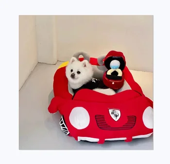Горячий Новый креативный дизайн Милый Роскошный Брендовый дизайн Автомобиля Кровать для домашних собак