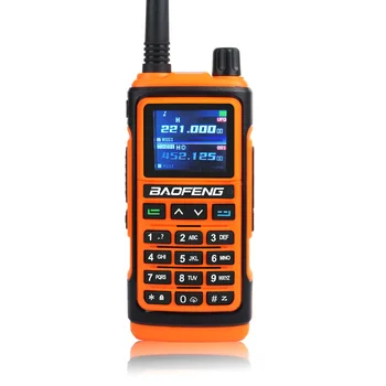 Baofeng UV-17Pro Портативная рация 108-130MHz Air Band VHF UHF 200-260MHz 350-355mhz FM-радио Шесть Полос Freq Копия Водонепроницаемый