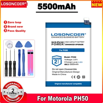 Аккумулятор LOSONCOER 5500 мАч Для мобильного телефона Motorola MOTO G23 XT-2333-1 PH50