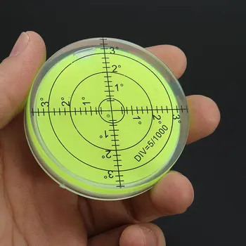 прецизионный спиртовой пузырьковый уровень градусная метка Поверхность Круглая круговой измерительный комплект Универсальный