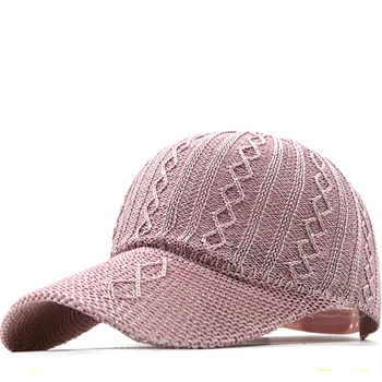 Шляпа для женщин, Летняя Модная Сетчатая Дышащая бейсболка-козырек 2023, Уличная Регулируемая Женская Шляпа от солнца