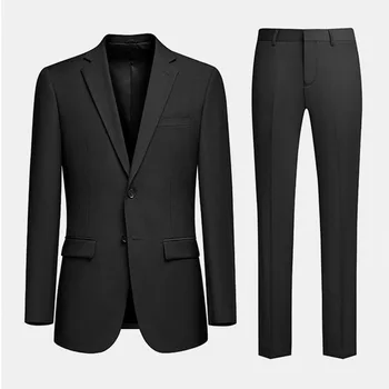6615-2023 Мужской костюм мужской пиджак тонкий досуг профессиональное платье делового формата