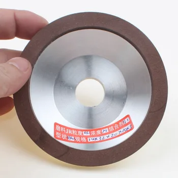 100 мм алмазный шлифовальный круг с чашкой, 180 зернистость, шлифовальный станок для твердосплавного металла