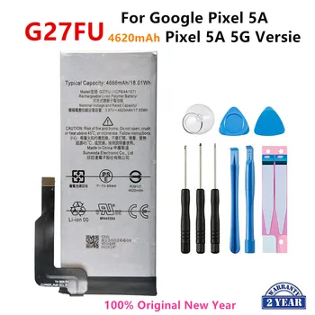 100% Оригинальный G27FU 4620 мАч Сменный Аккумулятор Для Google Pixel 5A/Pixel 5A 5G Versie, оригинальные новейшие аккумуляторы для телефонов + Наборы инструментов