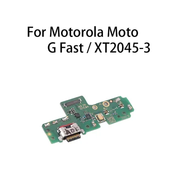 Оригинальный USB-порт для зарядки, разъем для док-станции, зарядная плата для Motorola Moto G Fast XT2045-3