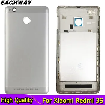 Новый Для Xiaomi Redmi 3S Чехол для батарейного отсека Redmi 3s Задняя дверь Задняя Крышка Корпуса Замена Для Xiaomi Redmi 3s Redmi3s Чехол для батарейного отсека