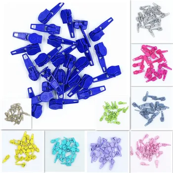 100шт 3 # 10 цветов нейлоновая катушка с автоматической блокировкой съемник молнии DIY швейный инструмент