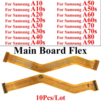 Основная Плата Разъем материнской платы Flex Для Samsung Galaxy A10 A20 A30 A40 A50 A60 A70 A80 A90 S Запасные Части для Разъема