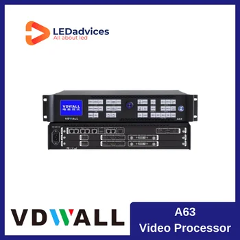 VDWALL A63 Настоящий Светодиодный Видеопроцессор 4K Для Настенного дисплея Со светодиодным экраном Контроллер 4K2K_60Hz Вход 3840*2160_60Hz Выход