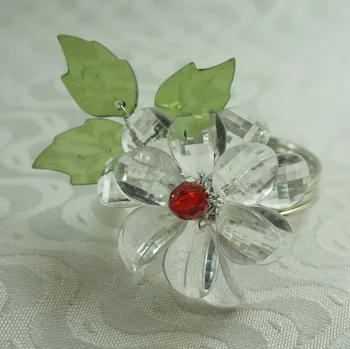 кольцо для салфеток с кристаллами, держатель для салфеток для свадьбы