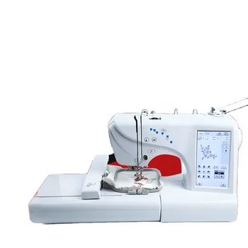 домашняя компьютерная швейная вышивальная машина Многофункциональная бытовая вышивальная бытовая швейная машина