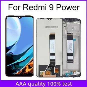 ЖК-дисплей Для Xiaomi Redmi 9 Power ЖК-дисплей с сенсорным экраном В Сборе Замена Для Redmi9 M2010J19SI ЖК-дисплей