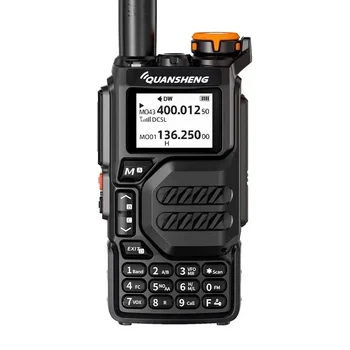 Quansheng UV-K5 Портативная рация UHF VHF UV-K5 50-600 МГц Air Band DTMF Скремблер Беспроводная Частотная Копия NOAA FM-радио