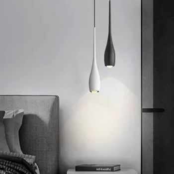 Nordic Restaurant Светодиодные прикроватные подвесные светильники для спальни Современное освещение Минималистичный Креативный Дизайнерский Декор для бара