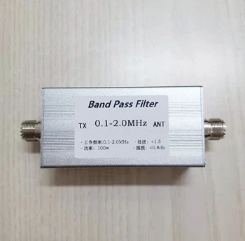 Полосовой фильтр BPF 100 кГц-2 МГц Мощностью 100 Вт