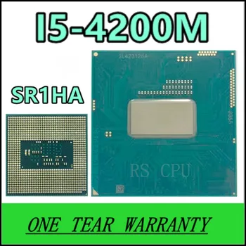 I5-4200M I5 4200M SR1HA 2,5 ГГц Двухъядерный четырехпоточный процессор Prosesor мощностью 3 М 37 Вт Soket G3/RPGA946B