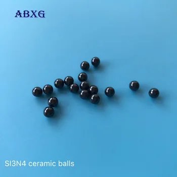 100шт керамических шариков 1,3 мм SI3N4 из нитрида кремния, шарики, используемые в подшипниках/насосах/линейном слайдере/клапанах, шарики G5