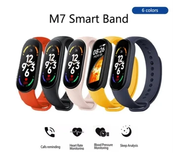 Многофункциональные смарт-часы M7 для Xiaomi, фитнес-трекер, обнаружение сна, Мужские и женские умные часы, смарт-браслет с сердечным ритмом